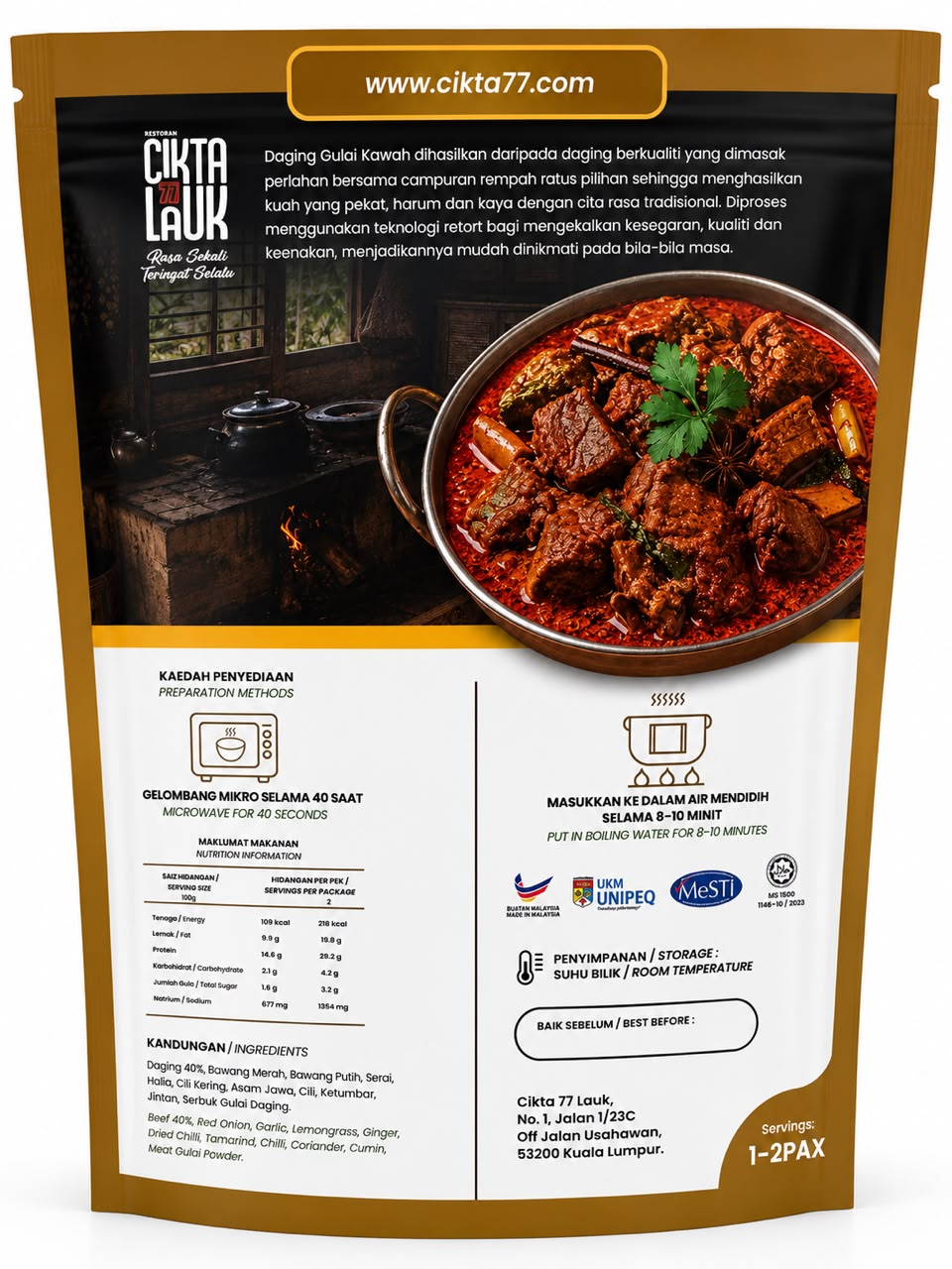 Gulai Kawah b